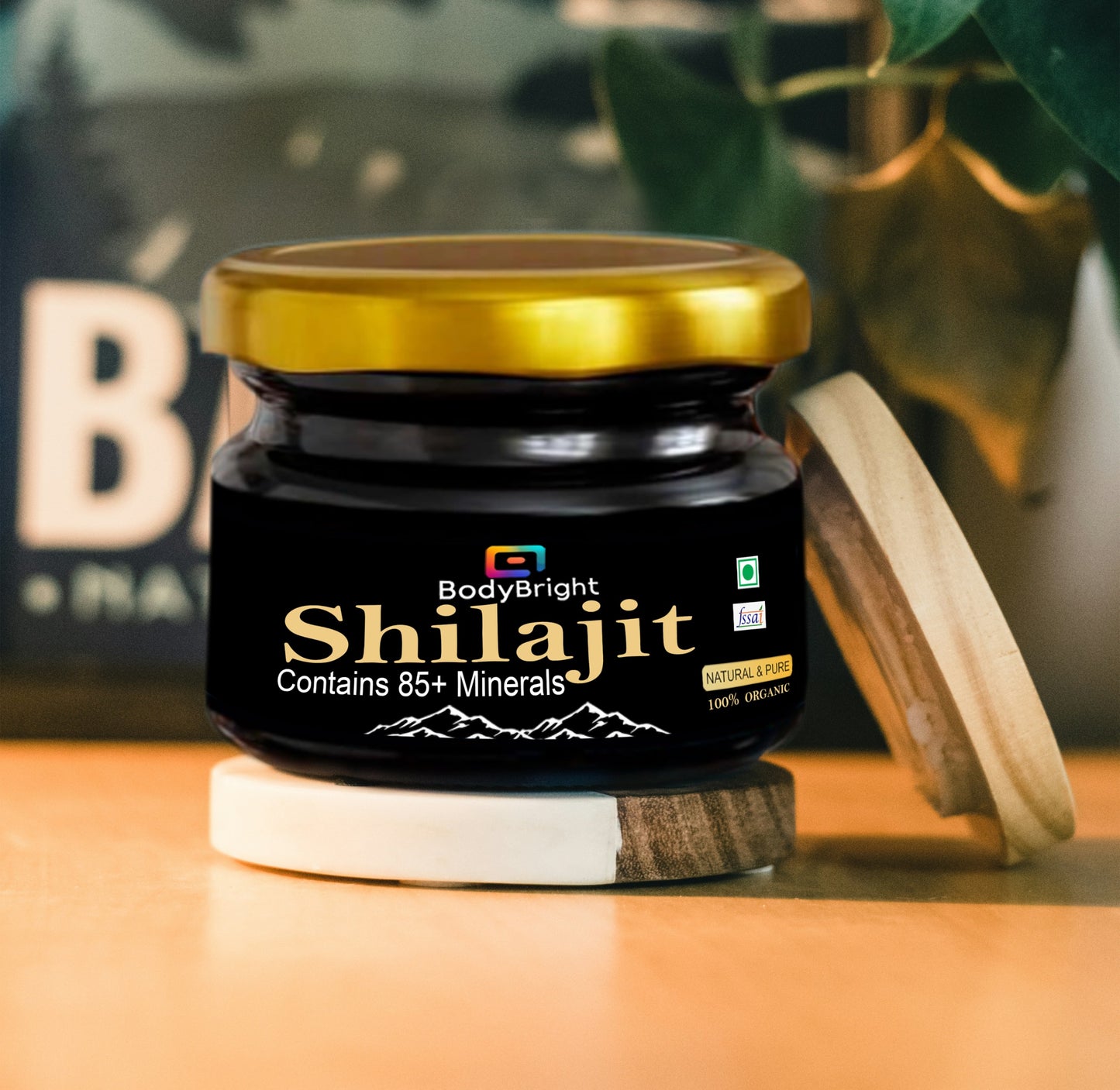 BodyBright Shilajit | 100% Pure Himalayan Resin | For Men and Women | Pack of 3