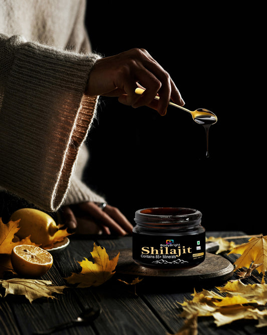BodyBright Shilajit | 100% Pure Himalayan Resin | For Men and Women | Pack of 2